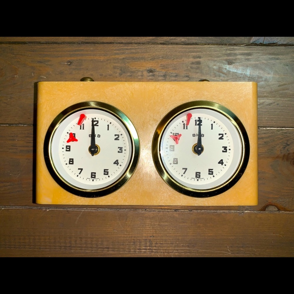Vintage BHB Chess Clock